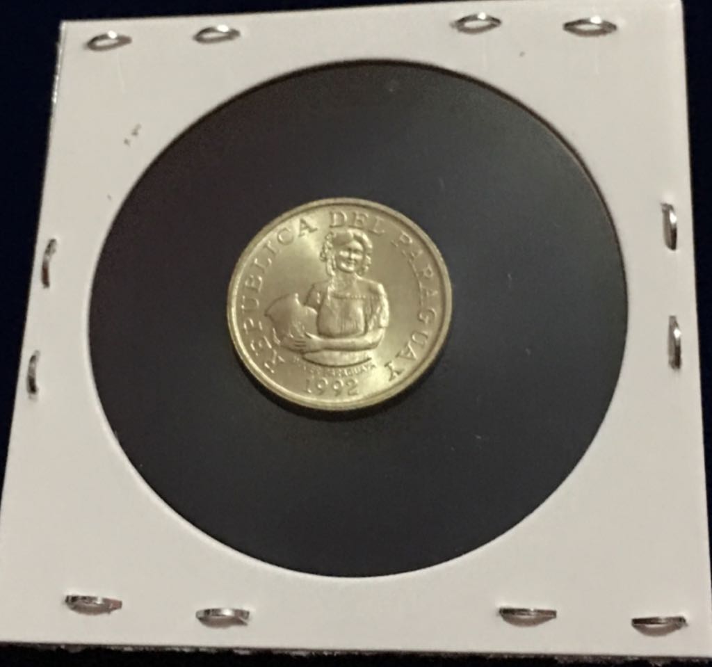 5 Guaranies  coin collectible - Main Image 2