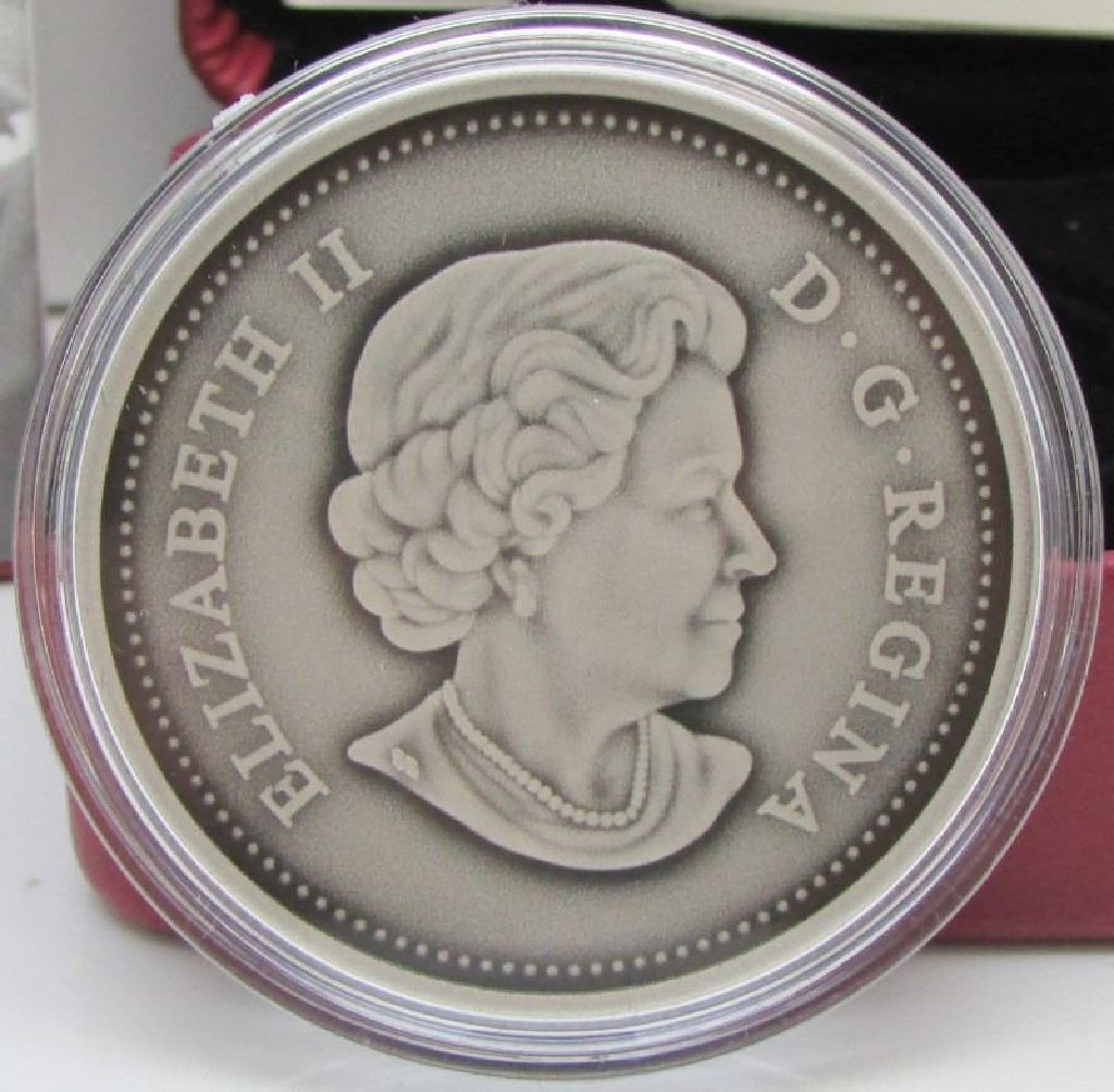 First Royal Visit to Canada $20  coin collectible - Main Image 2