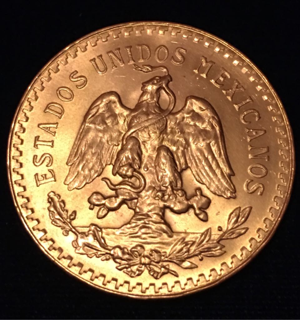 50 Pesos Centenario ( Gold )  coin collectible - Main Image 2