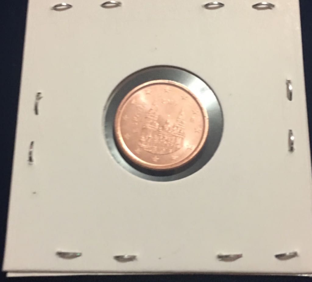 .01 Centavo De Euro  coin collectible - Main Image 2