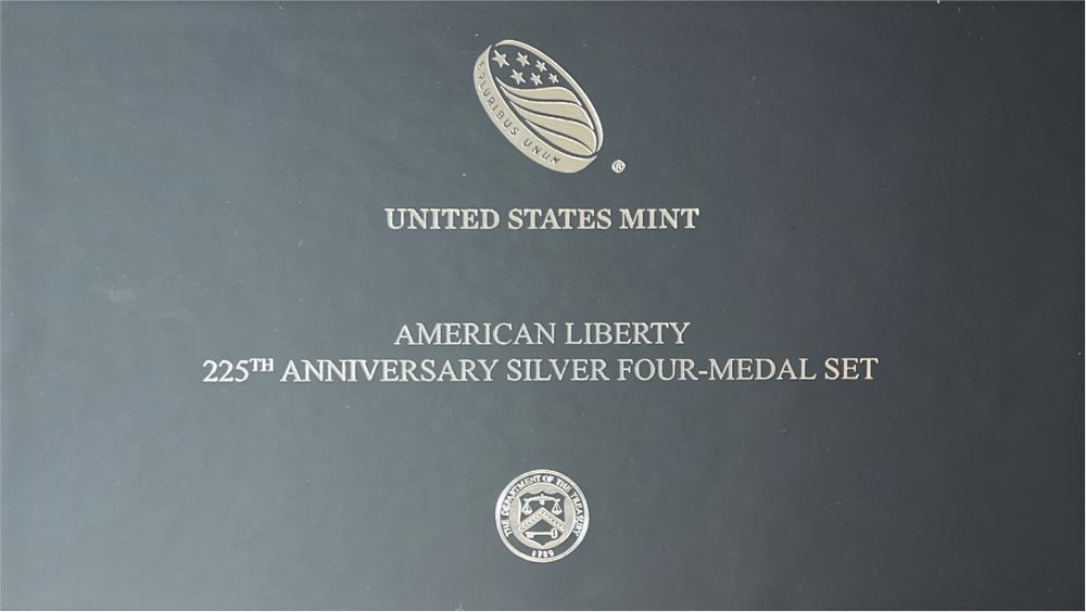 225th Anniversary American Liberty Silver Four-Medal Set  coin collectible - Main Image 3