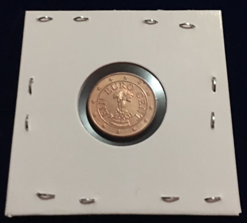 .01 Centavo De Euro  coin collectible - Main Image 2