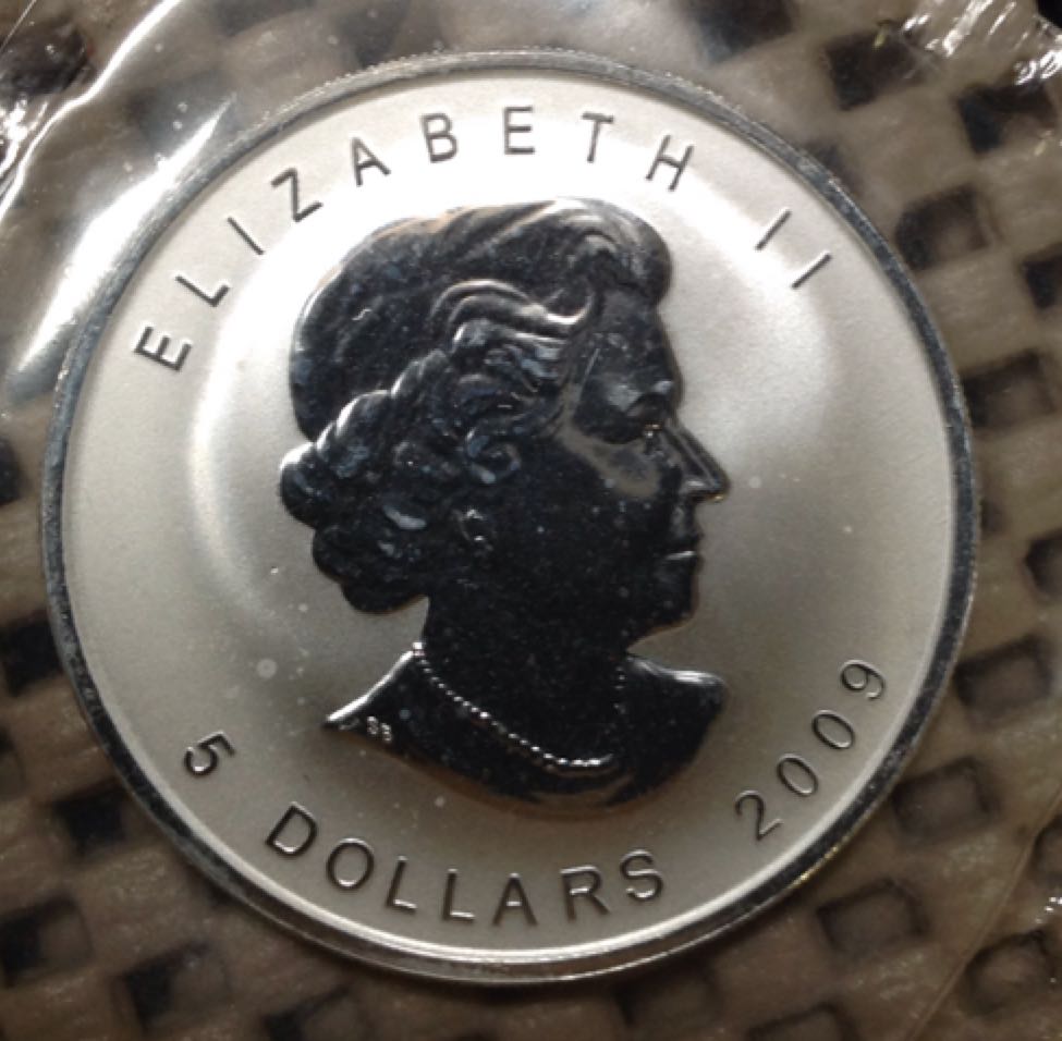 Canadian Silver Maple Leaf with Brandenburg Gate Privy  coin collectible - Main Image 2