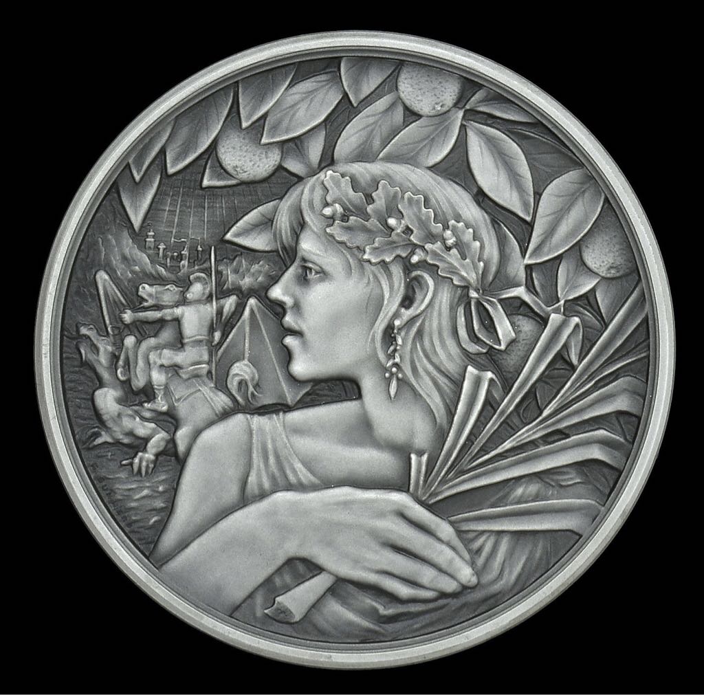 2009 Royal Mint Masterpiece - St. George And The Dragon , The  coin collectible - Main Image 2