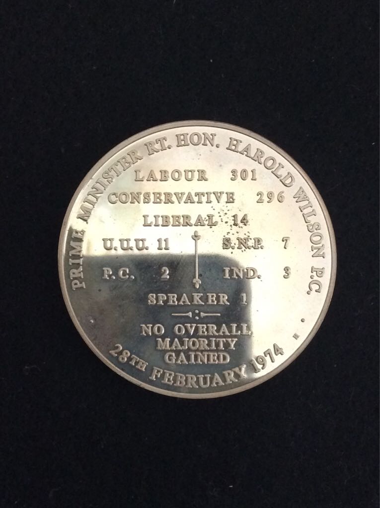 General Election 28th February 1974  coin collectible - Main Image 2