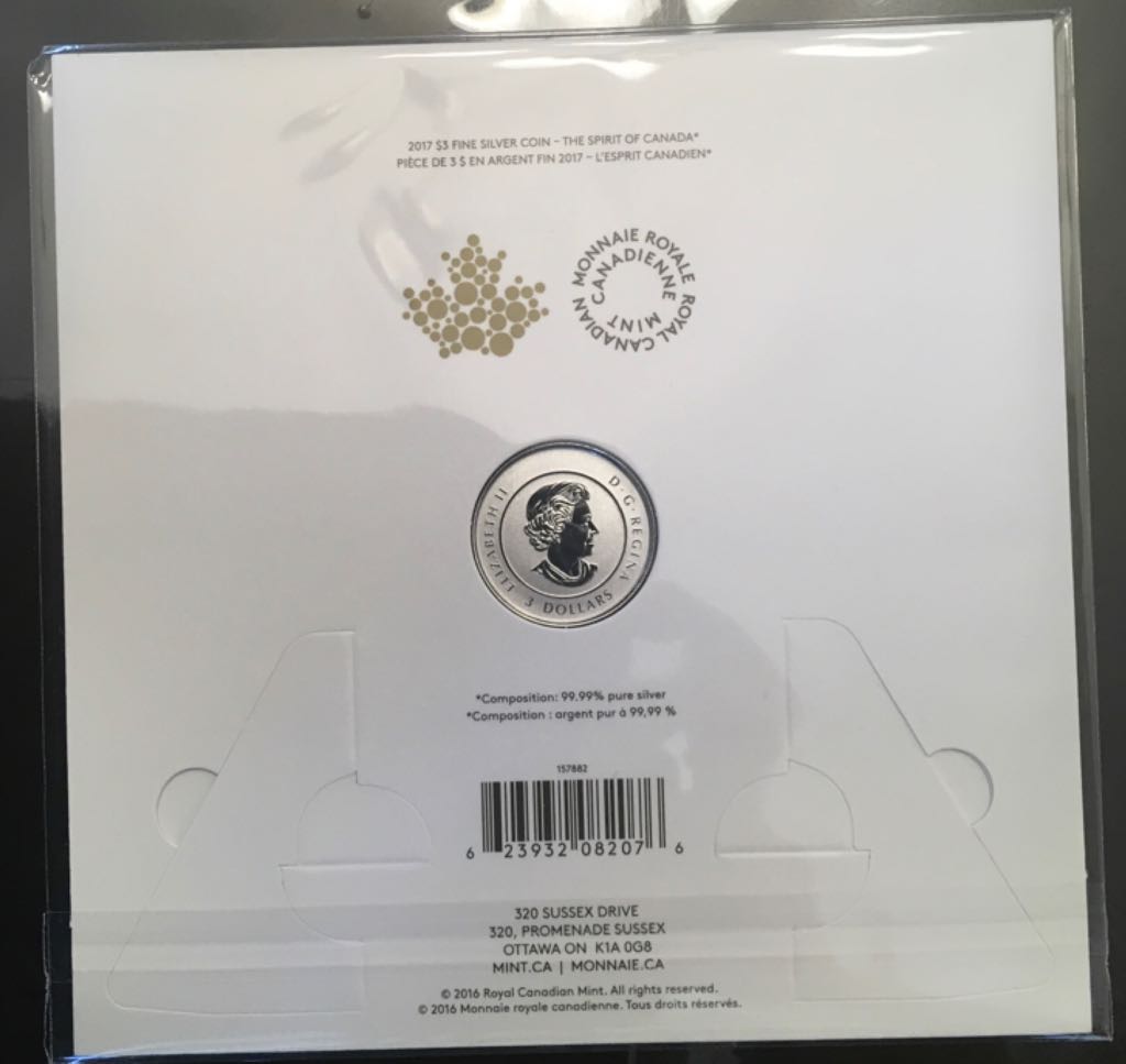 L’esprit Canadien  coin collectible - Main Image 2