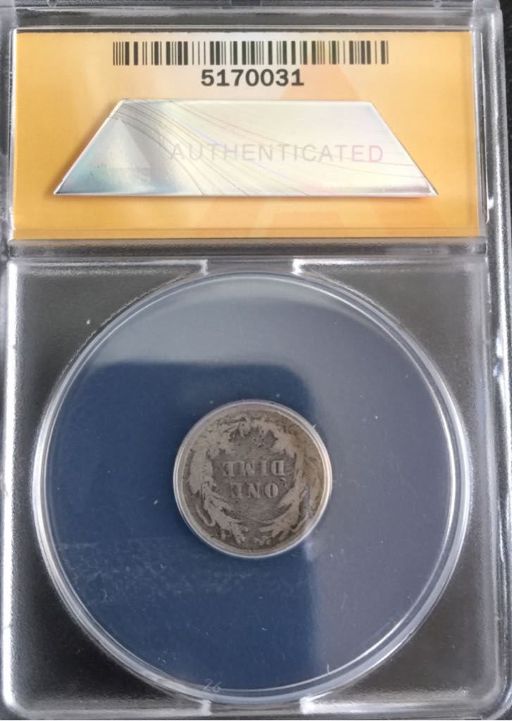 1895-O Barber Dime  coin collectible - Main Image 2