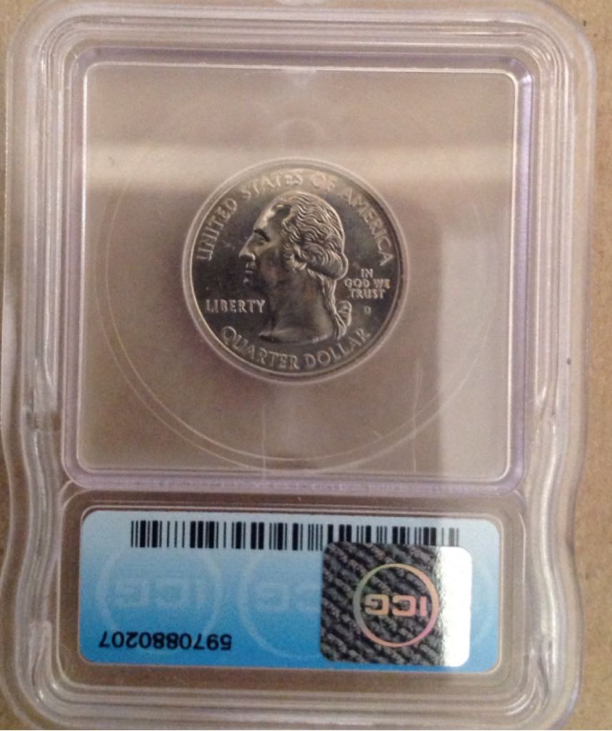 State Quarter Wisconsin 2004-D (Extra Leaf Low)  coin collectible - Main Image 2