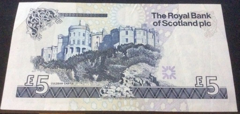 Scotland Five Pounds Sterling  coin collectible - Main Image 2