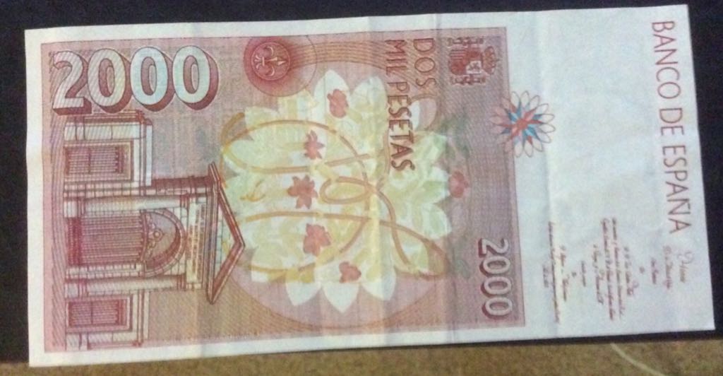 Spain 2000 Pesetas  coin collectible - Main Image 2
