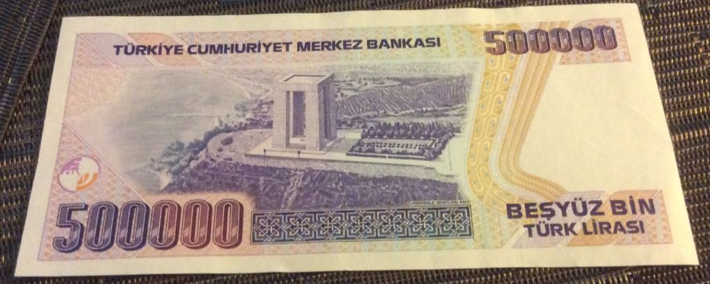 Turkey 500,000 Lira  coin collectible - Main Image 2