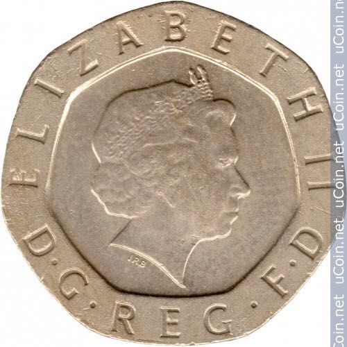 UK 20Pence  coin collectible - Main Image 2
