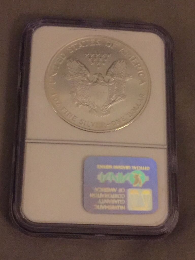 American Silver Eagle  coin collectible - Main Image 2