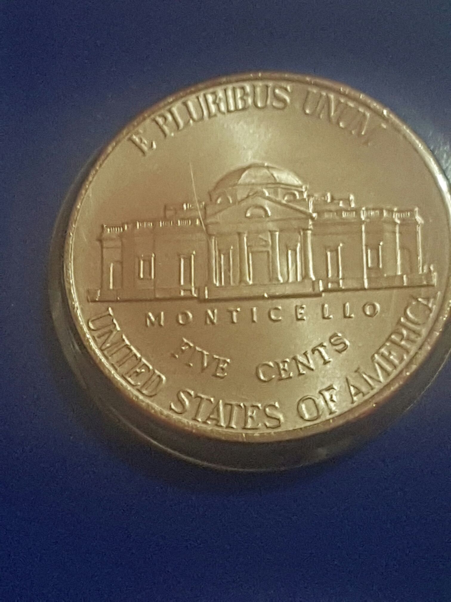 2007 P Thomas Jefferson Golden Dollar