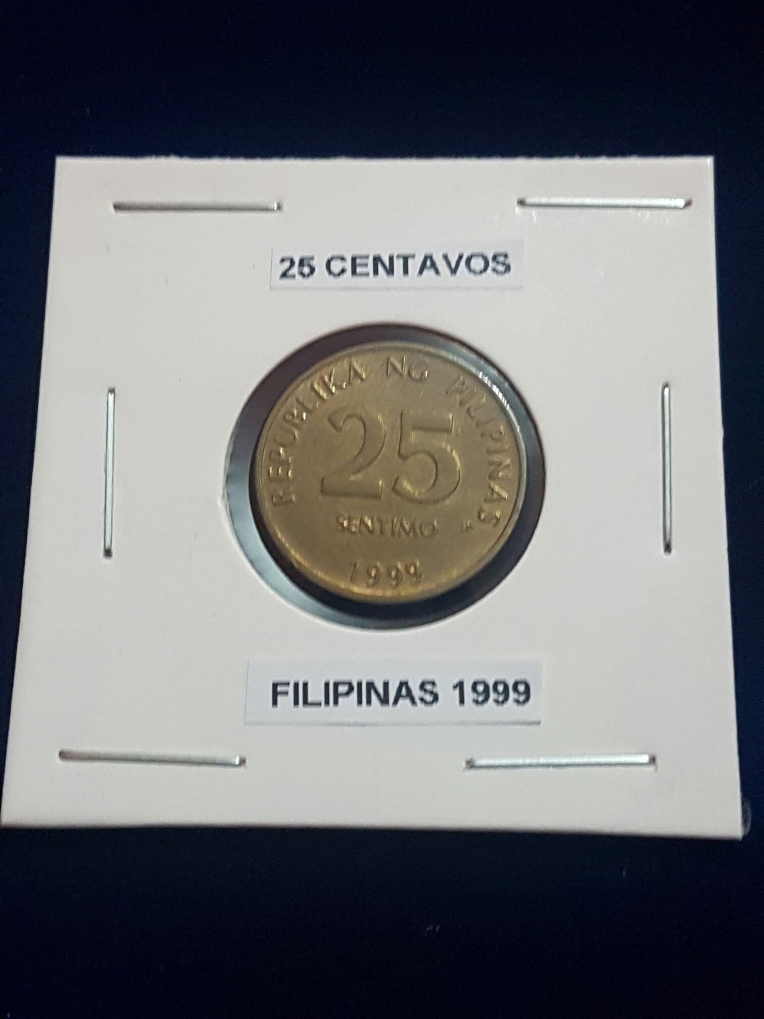 .25 Centavos  coin collectible - Main Image 1