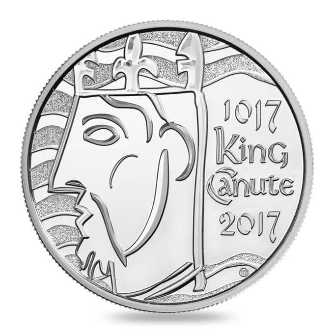 The 1000th Coronation Of King Canute £5 Brilliant Uncirculated  coin collectible - Main Image 2