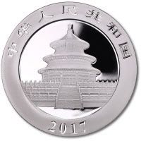 Chinese Panda Silver Bullion  coin collectible - Main Image 2