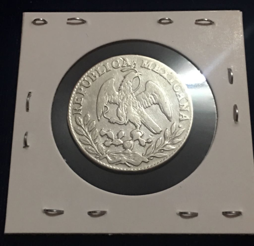 2 Reales Mexico  coin collectible - Main Image 2