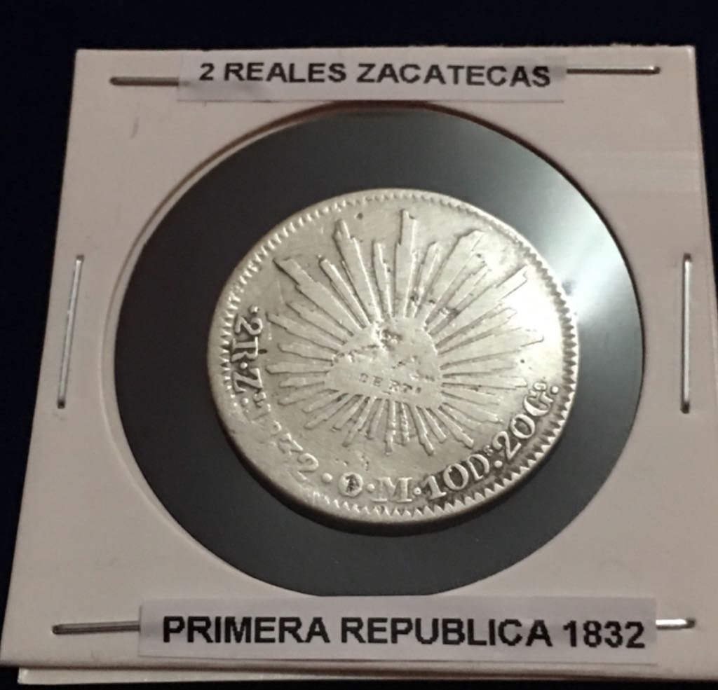 2 Reales Zacatecas  coin collectible - Main Image 1