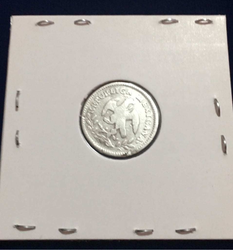 1/2 Real Guanajuato  coin collectible - Main Image 2