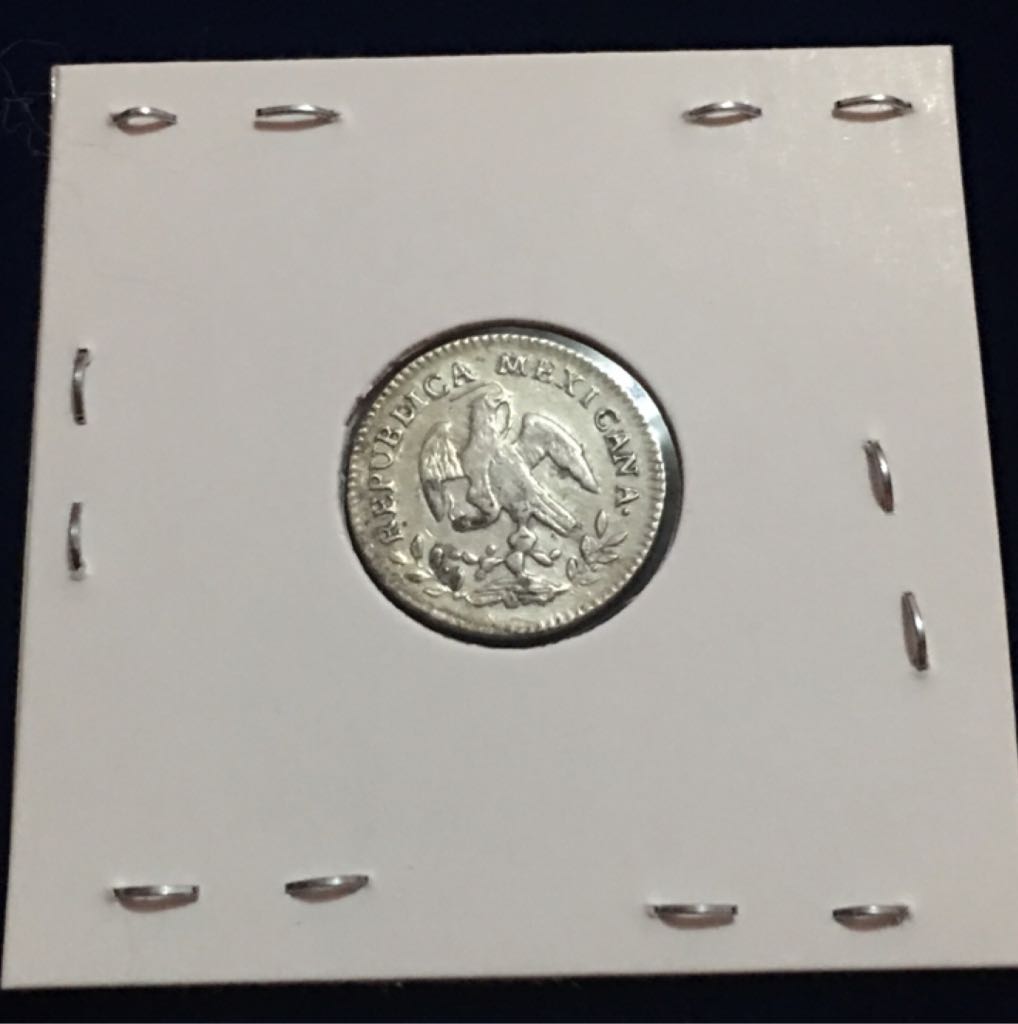 1/2 Real Guanajuato  coin collectible - Main Image 2