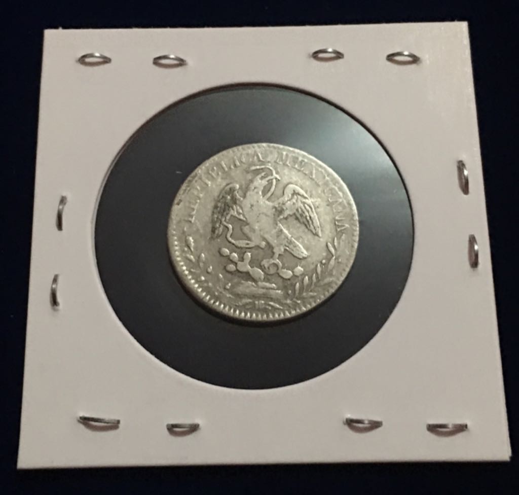 1 Real Zacatecas  coin collectible - Main Image 2