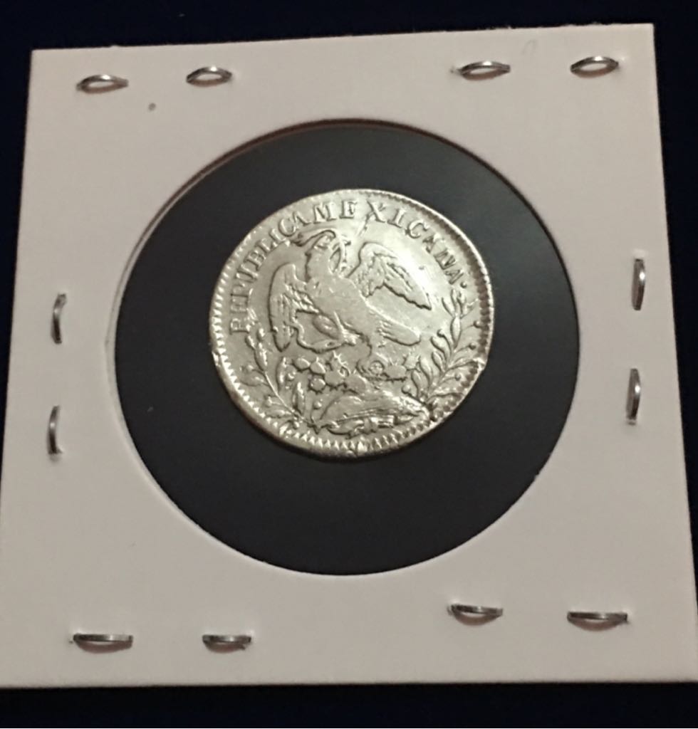 1 Real Zacatecas  coin collectible - Main Image 2