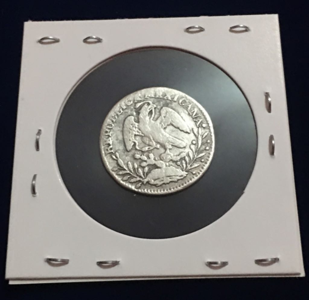 1 Real Zacatecas  coin collectible - Main Image 2