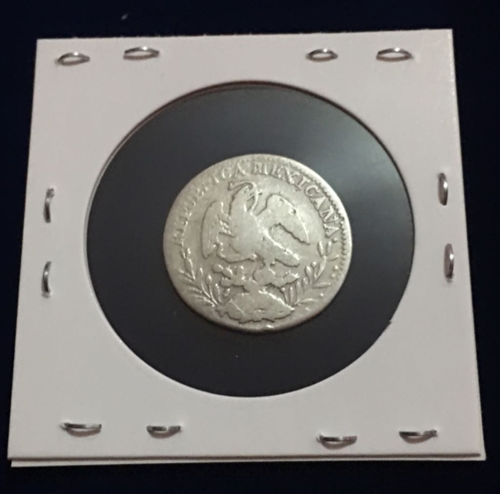 1 Real Zacatecas  coin collectible - Main Image 2