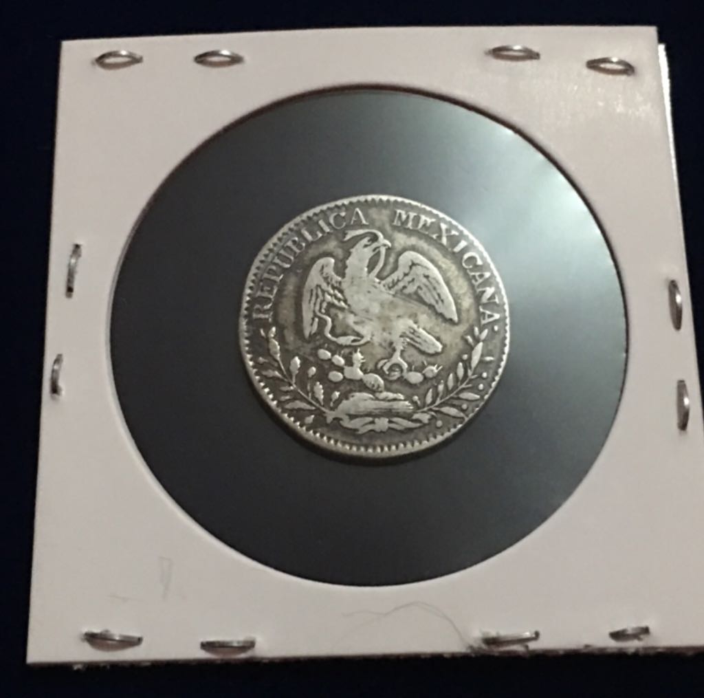 1 Real Zacatecas  coin collectible - Main Image 2