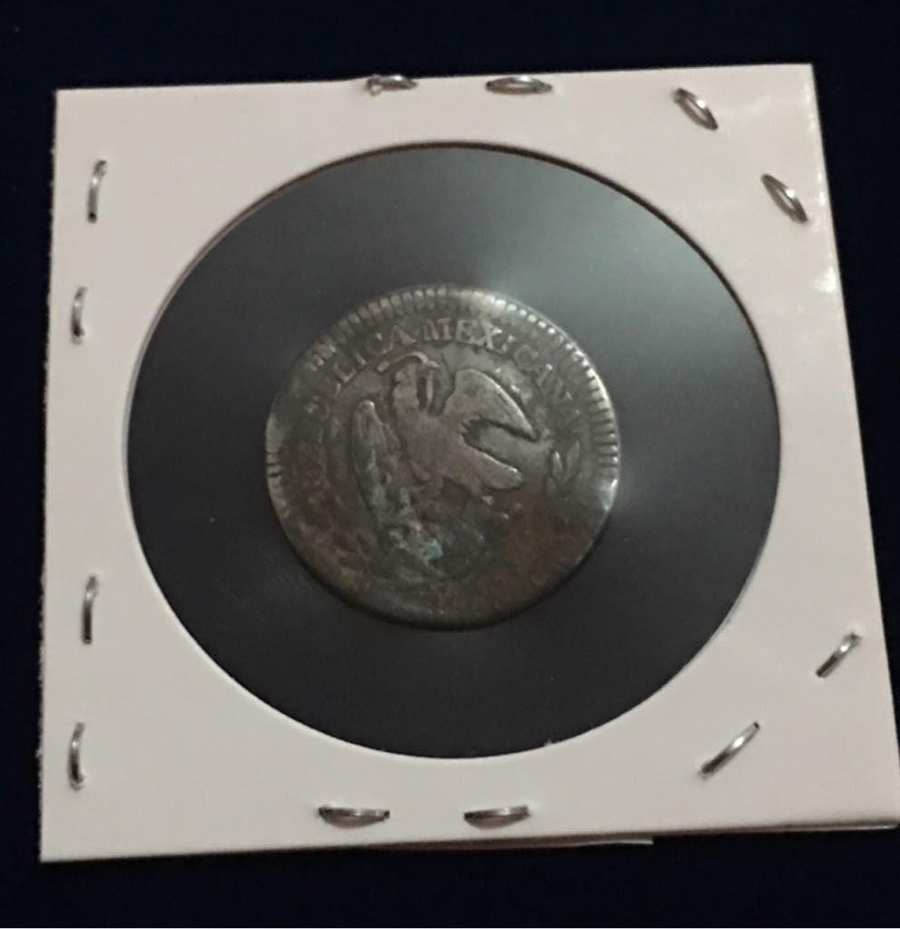 1 Real Zacatecas  coin collectible - Main Image 2