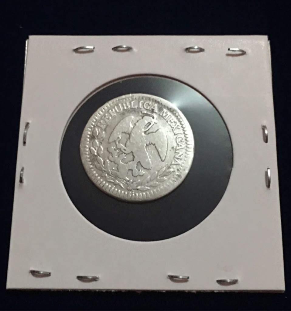 1 Real Zacatecas  coin collectible - Main Image 2