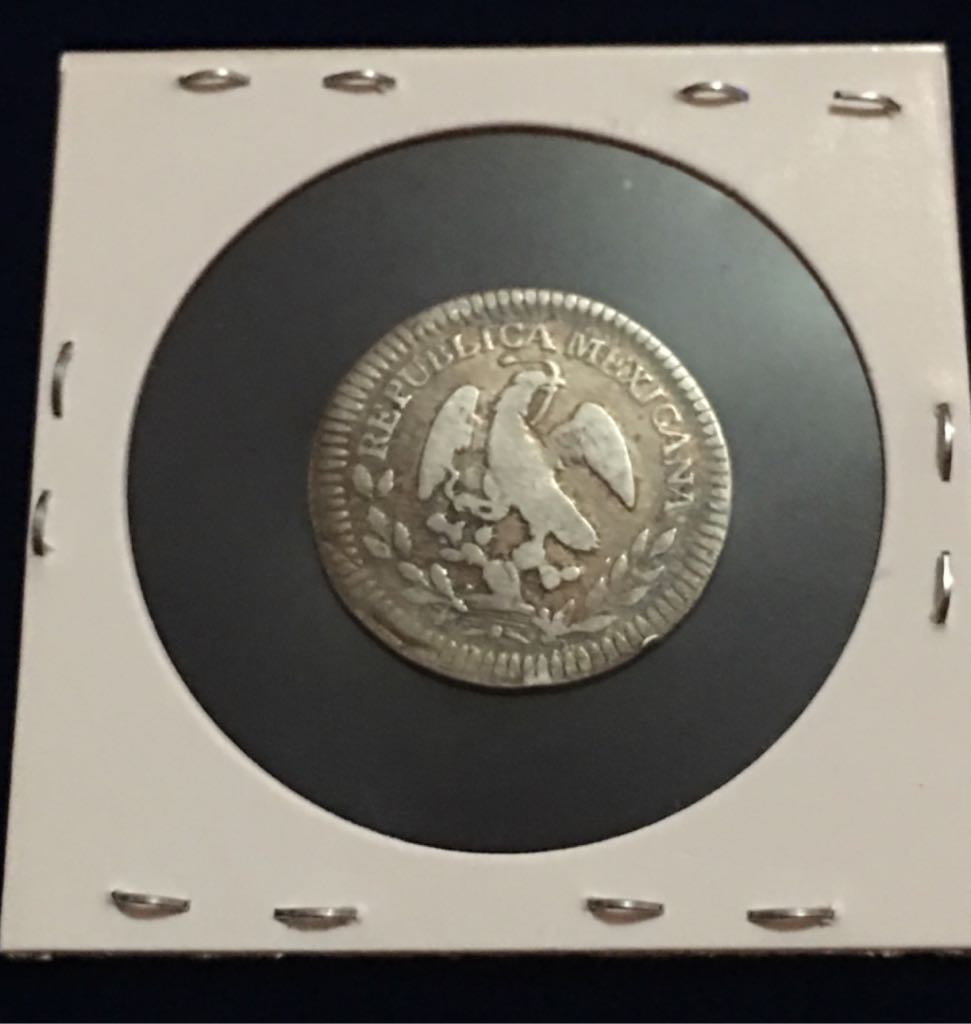 1 Real Zacatecas  coin collectible - Main Image 2
