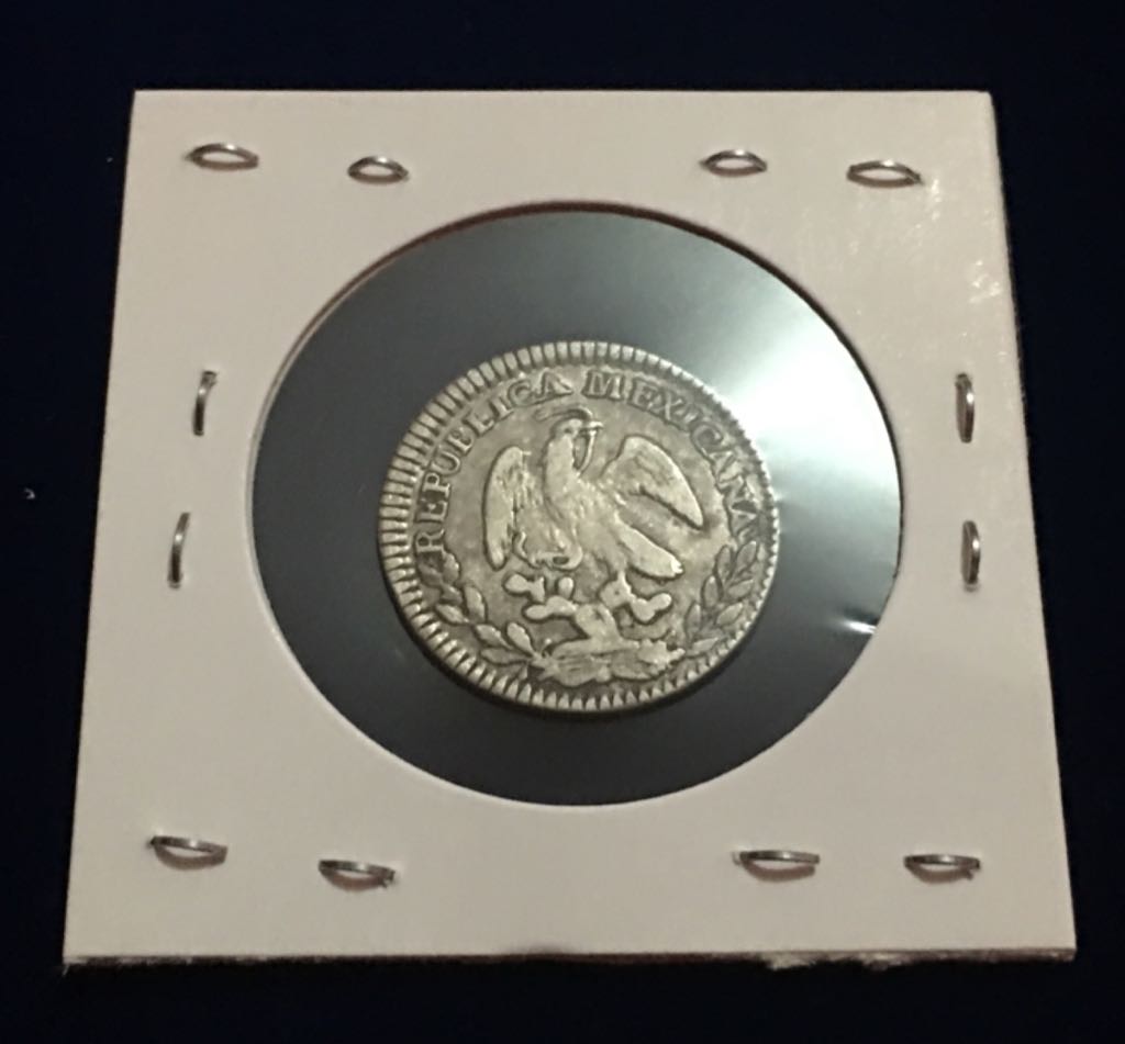 1 Real Zacatecas  coin collectible - Main Image 2