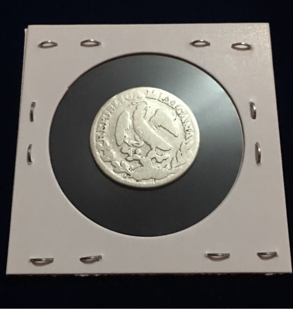 1 Real Zacatecas  coin collectible - Main Image 2