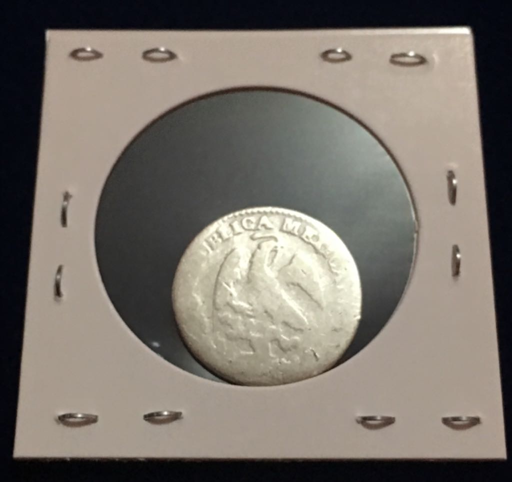 1 Real Zacatecas  coin collectible - Main Image 2