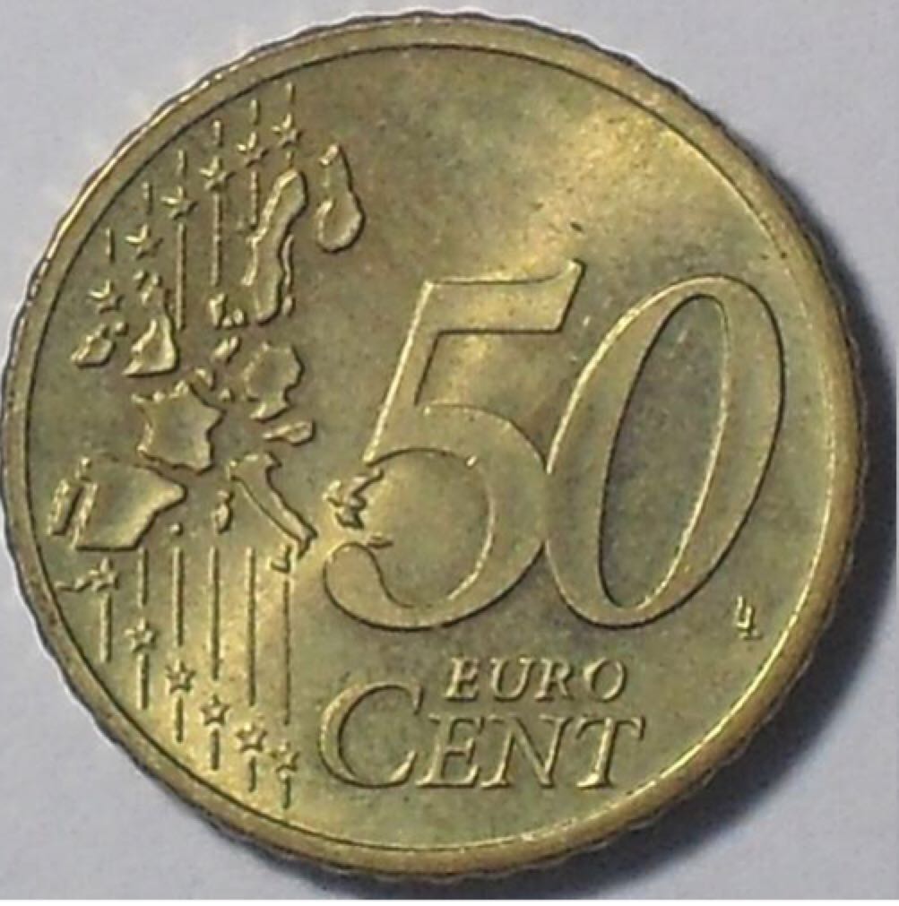 50 Euro Cent (J) - Deutschland   coin collectible - Main Image 2