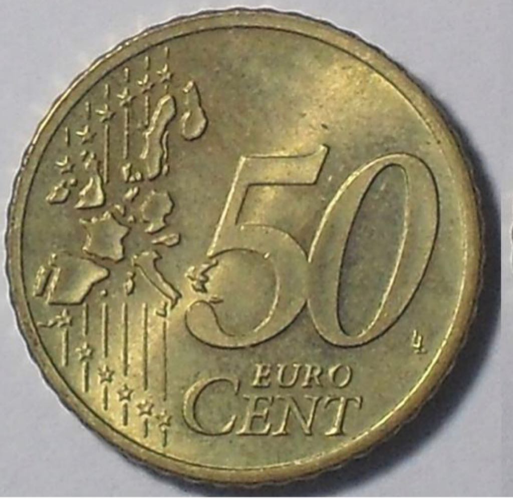 German 50 Euro Cent  coin collectible - Main Image 2