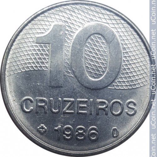 Brazil 10 Cruzeiros  coin collectible - Main Image 2