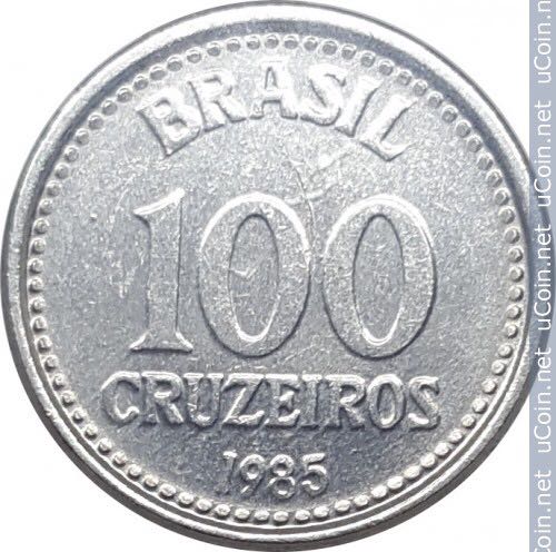 Brazil 100 Cruzeiros  coin collectible - Main Image 2