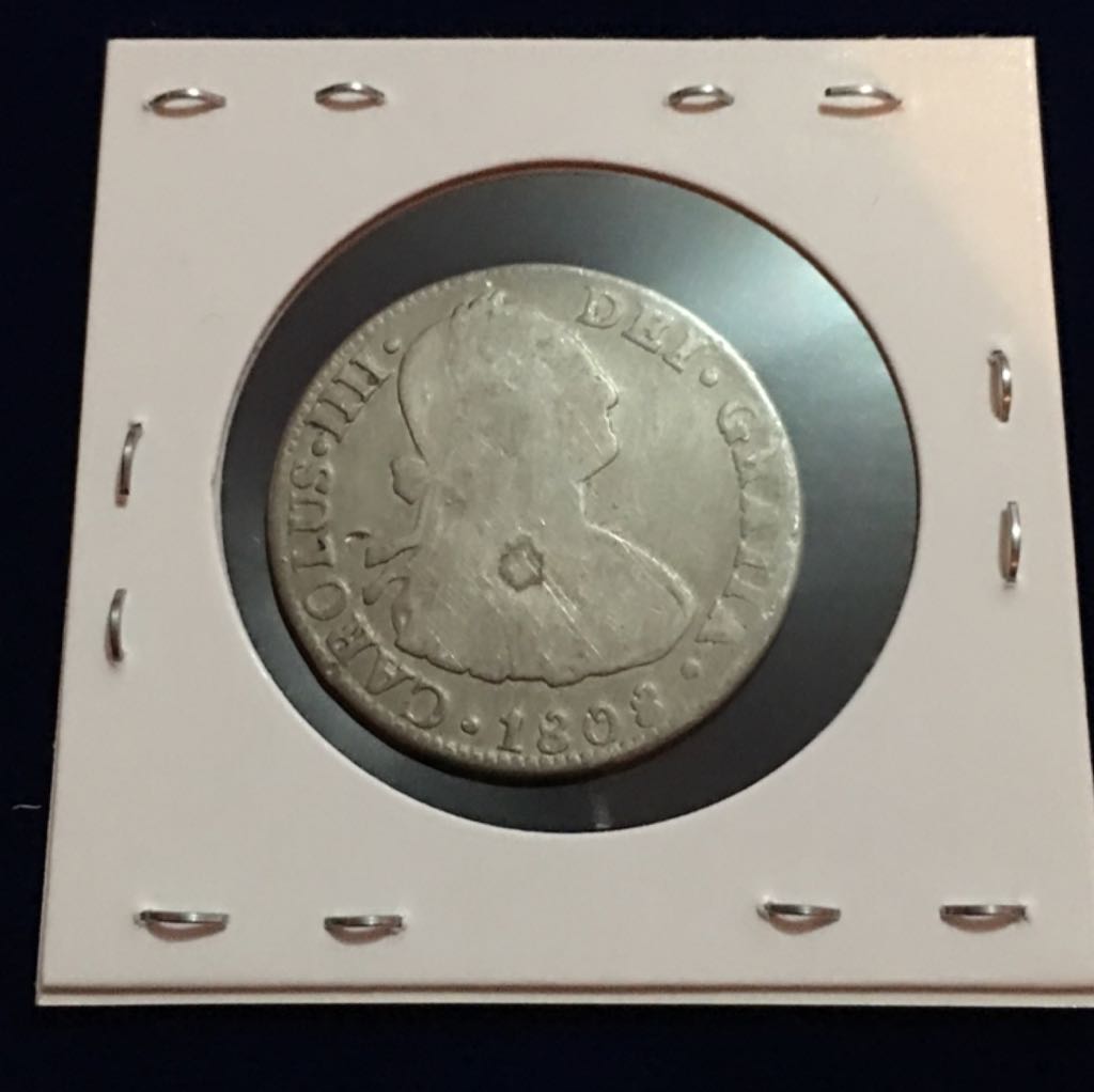 2 Reales Carolus  coin collectible - Main Image 2
