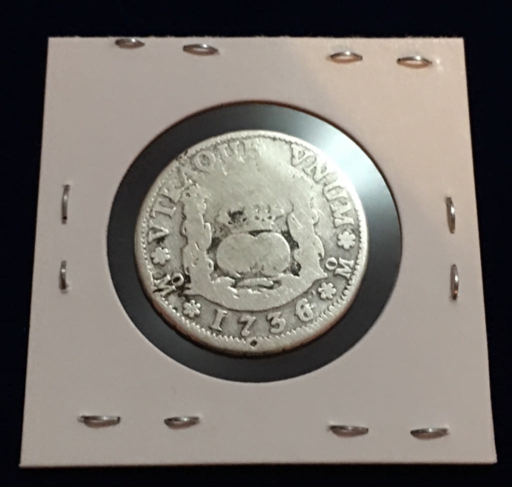 2 Reales Philip V  coin collectible - Main Image 2