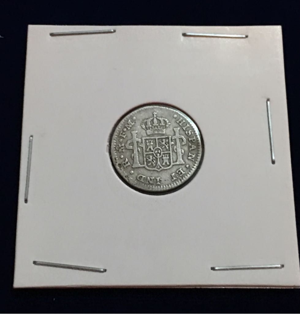 1/2 Real Carolus III  coin collectible - Main Image 2