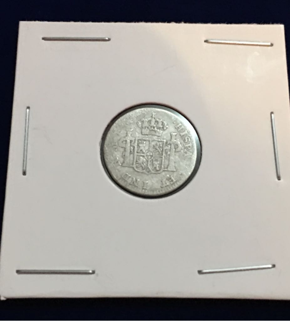 1/2 Real Carolus  coin collectible - Main Image 2