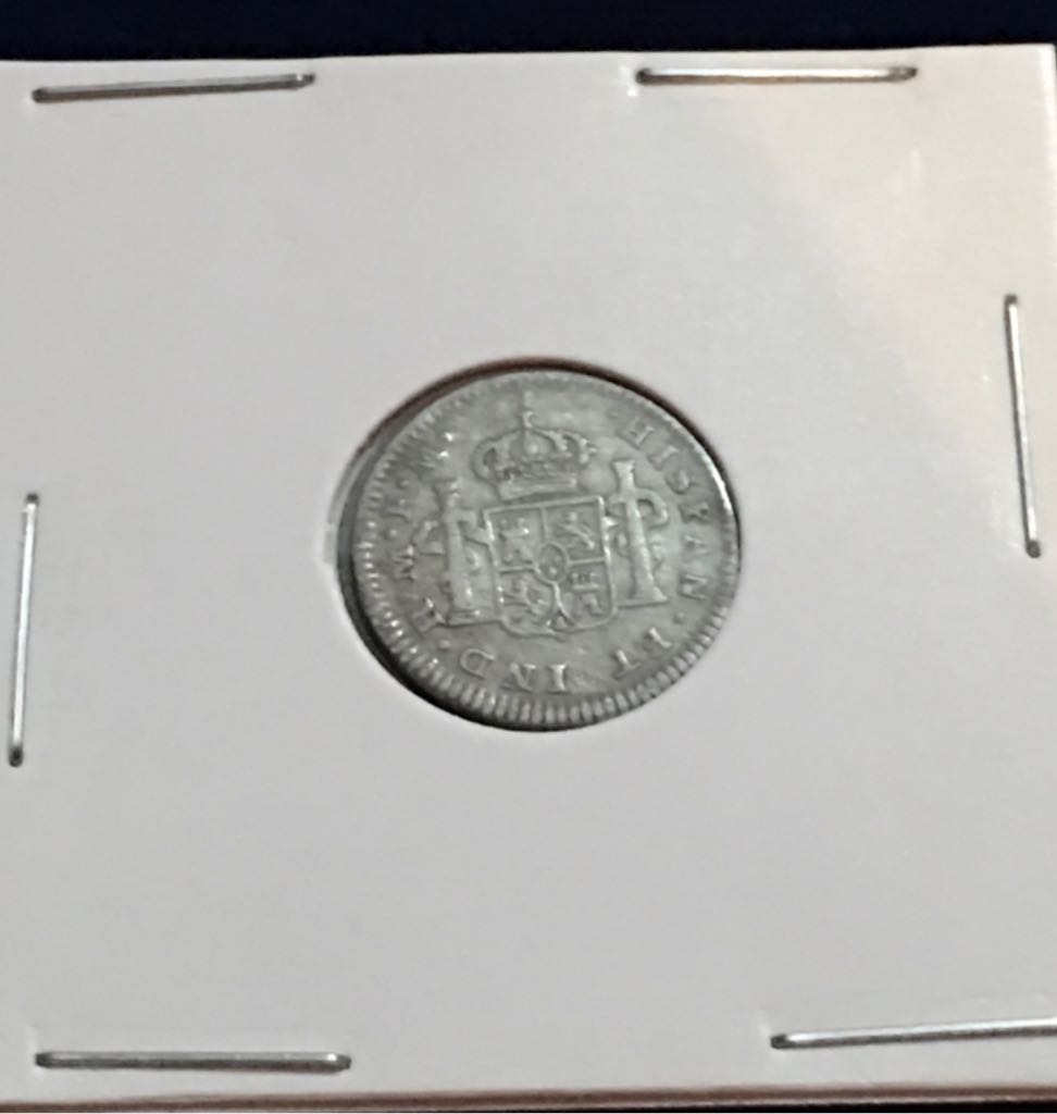 1/2 Real Carolus III  coin collectible - Main Image 2
