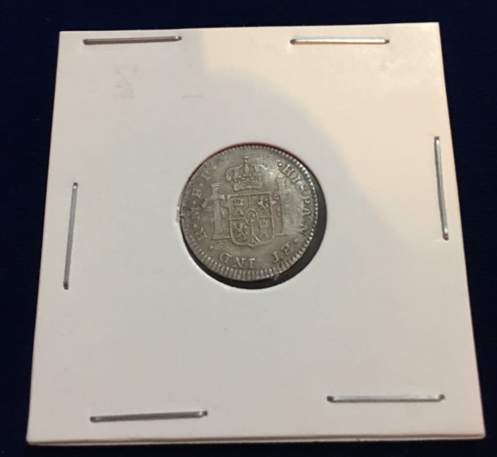 1/2 Real Carolus III  coin collectible - Main Image 2