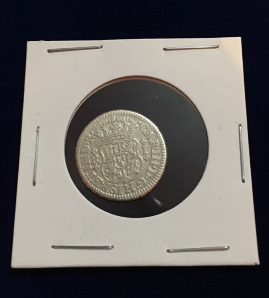 1 Real Carolus III  coin collectible - Main Image 2