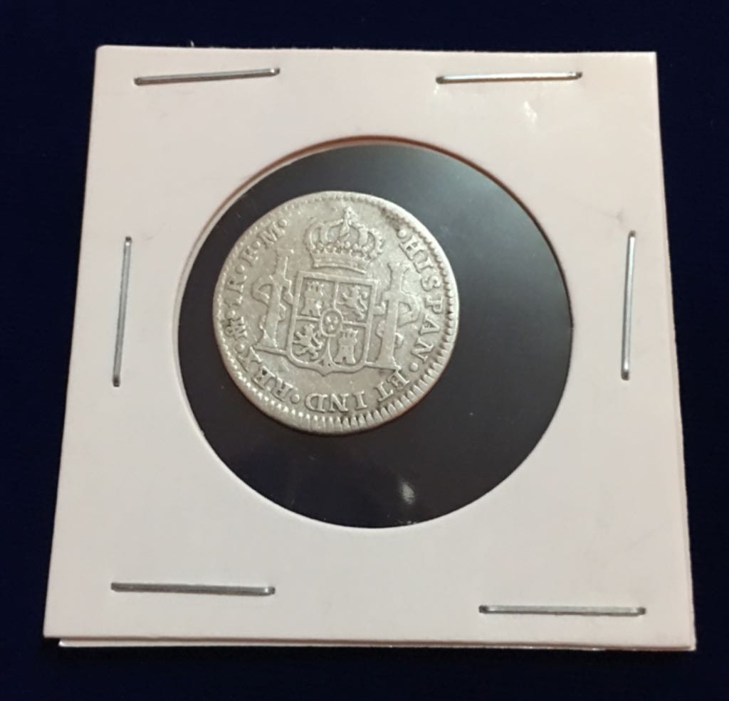 1 Real Carolus III  coin collectible - Main Image 2