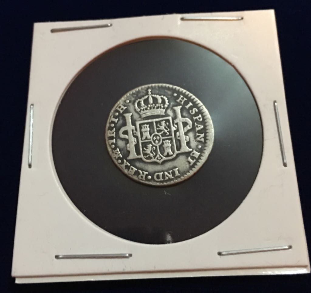 1 Real Carolus IIII  coin collectible - Main Image 2