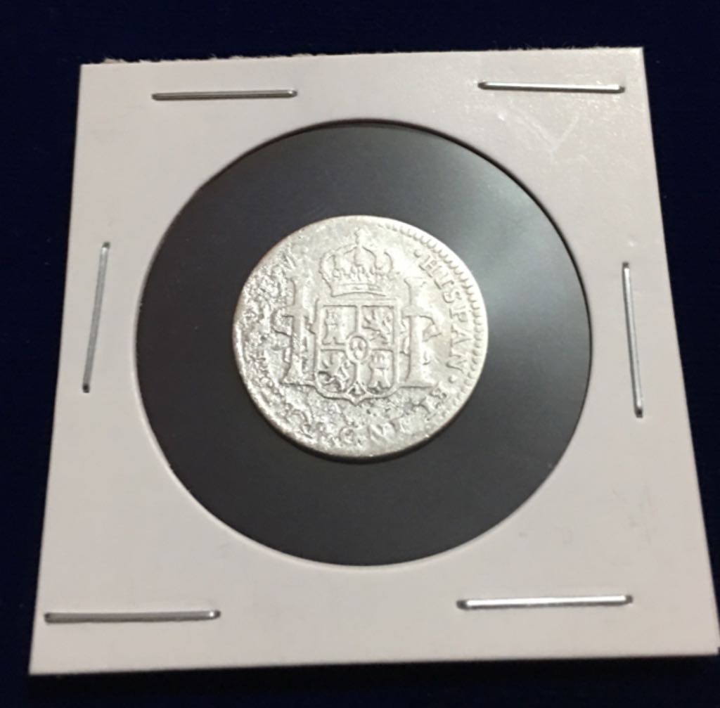 1 Real Carolus IIII  coin collectible - Main Image 2